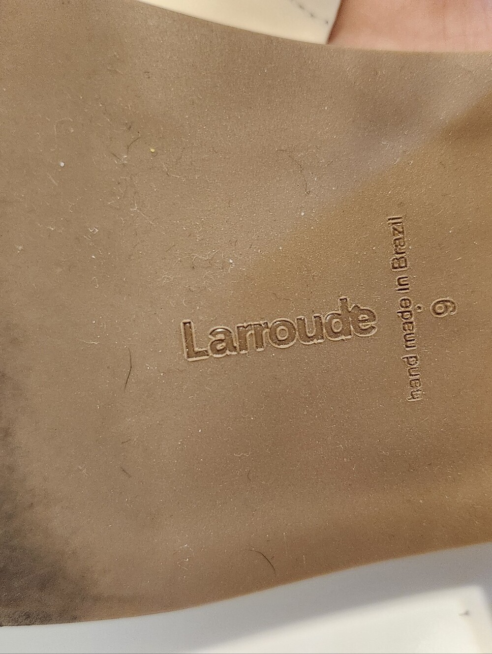 Larroudé "Miso" Cream Leather Platform Clogs /Mules Size 9 Original Retail $315 - Picture 10 of 10